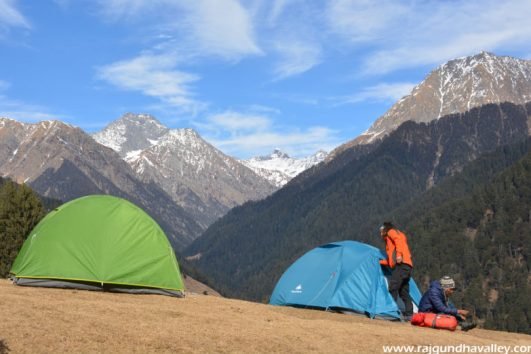 Paragliding and Camping at Bir Billing