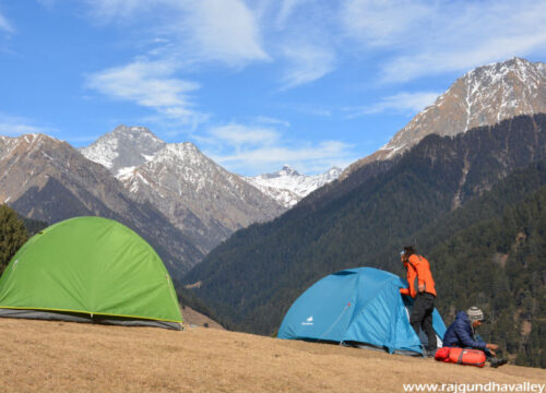 Paragliding and Camping at Bir Billing